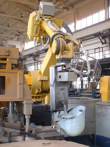 自动铸造工业机器人设备